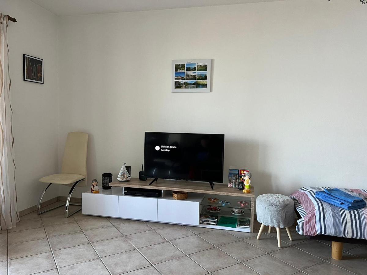 1 Zimmer Apartment Mit Seesicht Und Pool Gambarogno Extérieur photo